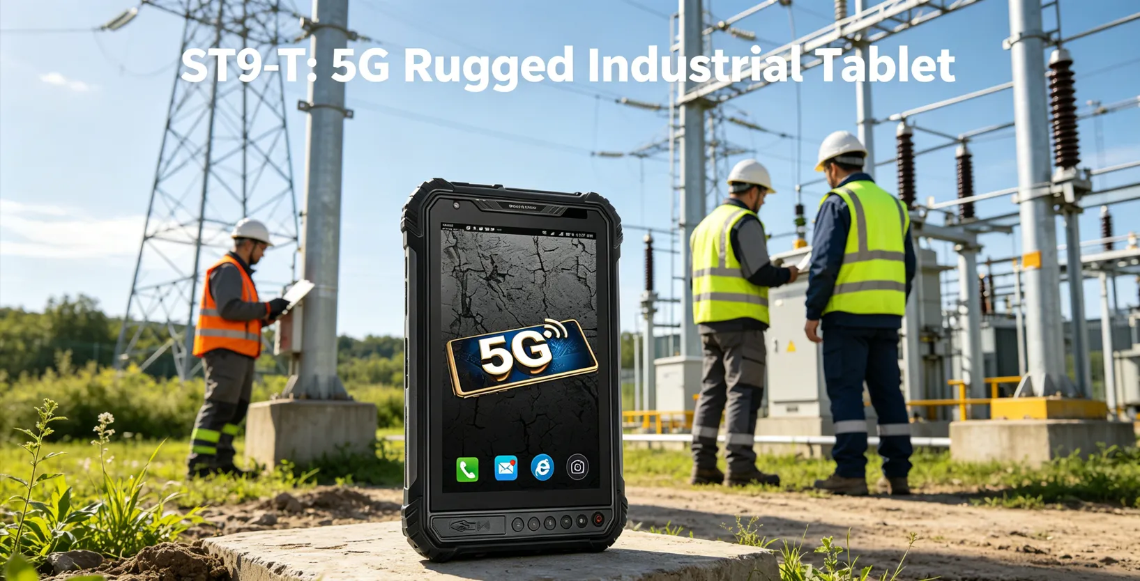 ST9‑T 5G Industrial Rugged Tablet: Ultra‑Robust Mobility for