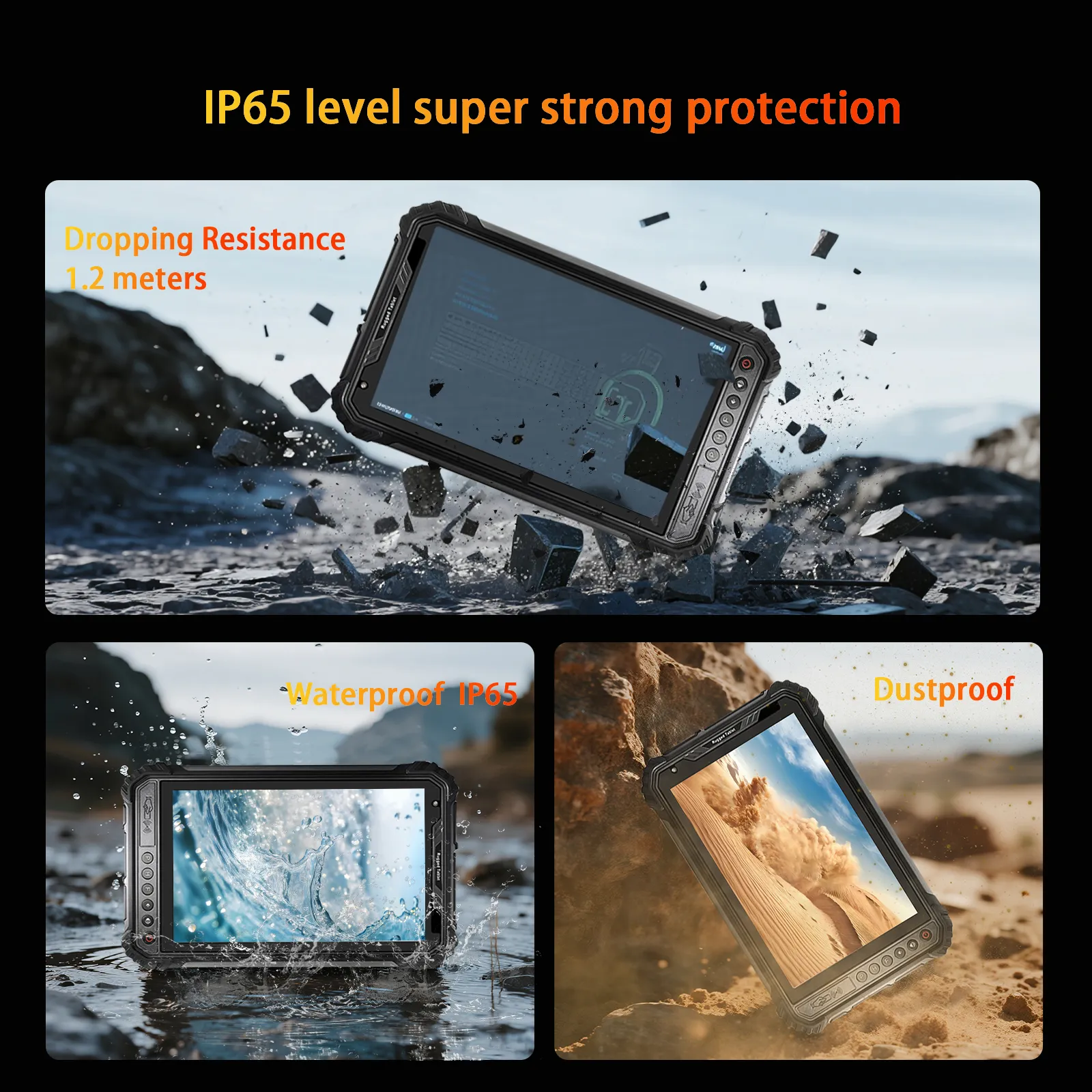 ST9-A8 Rugged Tablet: Ultimate Industrial-Grade Durability f